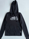 Roots Canada Beaver Hoodie | Black | Vintage Logo (S)