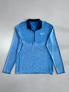Nike Golf Dri-FIT Blue Quarter Zip Performance Tee (L)