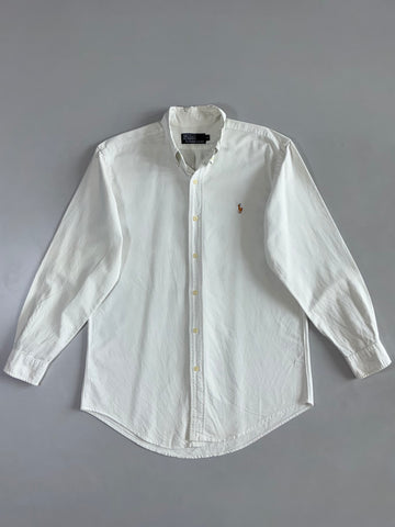 Polo Ralph Lauren White Oxford Shirt (M/L)