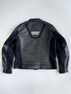 Harley-Davidson Watt Slim Fit Leather Moto Jacket Black | CE Armored | Mesh Lined (XL)