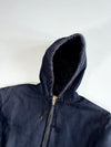 Dickies Navy Hooded Quilt Lined Canvas Work Jacket (L)
