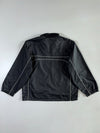 Reebok Black Piped Windbreaker (Detechable Arms) (Xl)