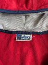 Vintage Asics Red Fleece Hooded Zip Jacket(S)