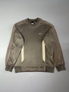 Y2K Nike Dri-Fit Olive Crewneck Training Top (M)