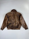 Hurricane Hawkins Premium Heavy Original Leather Jacket (XL)