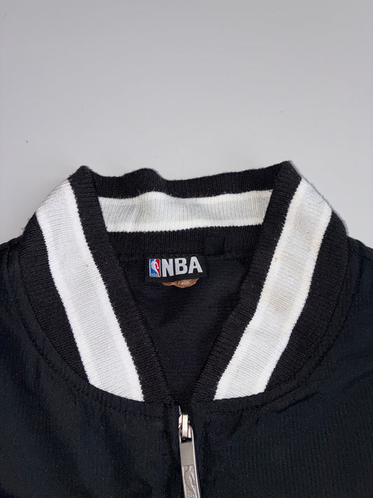 NBA Brooklyn Nets Track Jacket – Black/White (S)