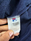 Vintage 90s FILA Colour Block Quarter Zip Fleece – Navy/Grey – (XL)