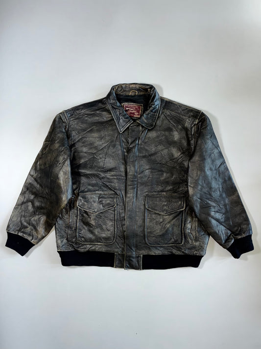 American Classic Premium Pure Leather Jacket (2XL)