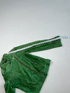 Vintage Ashwood Green Leather Asymmetric Biker Jacket women’s (S)