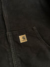 Carhartt | Brown Hooded Active Jacket | (XL/2XL)