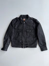 Vintage 90s Harley-Davidson Genuine Leather Studded Biker Jacket  Pyramid Studs, Belted Waist (L)