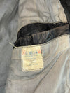 Vintage Va Bene Black Leather Bomber Jacket (2XL)