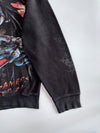 Spiral Direct “Gamers Never Die They Respawn” Skull All-Over Print Black Hoodie (L)