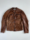 Chevignon Premium Original Bomber Leather Jacket (S/M)