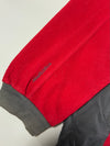 Kolon Sport Technical Fleece Full-Zip Outdoor Jacket – Red/Black (XL)