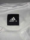 Adidas White Performance Short Sleeve Training Top with Zip Pockets Women’s (L)