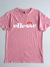 Ellesse Logo T-Shirt – Dusty Pink  (M)