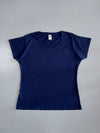 Fruit of the Loom Ladies Original Navy Blue Tee (M)