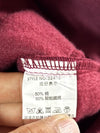 Religious 79 Gothic Graphic Track Jacket Burgundy, Size (L/M)