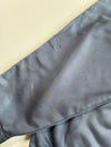 Vintage 90s Asics Navy Logo Tape Track Jacket (Xl)