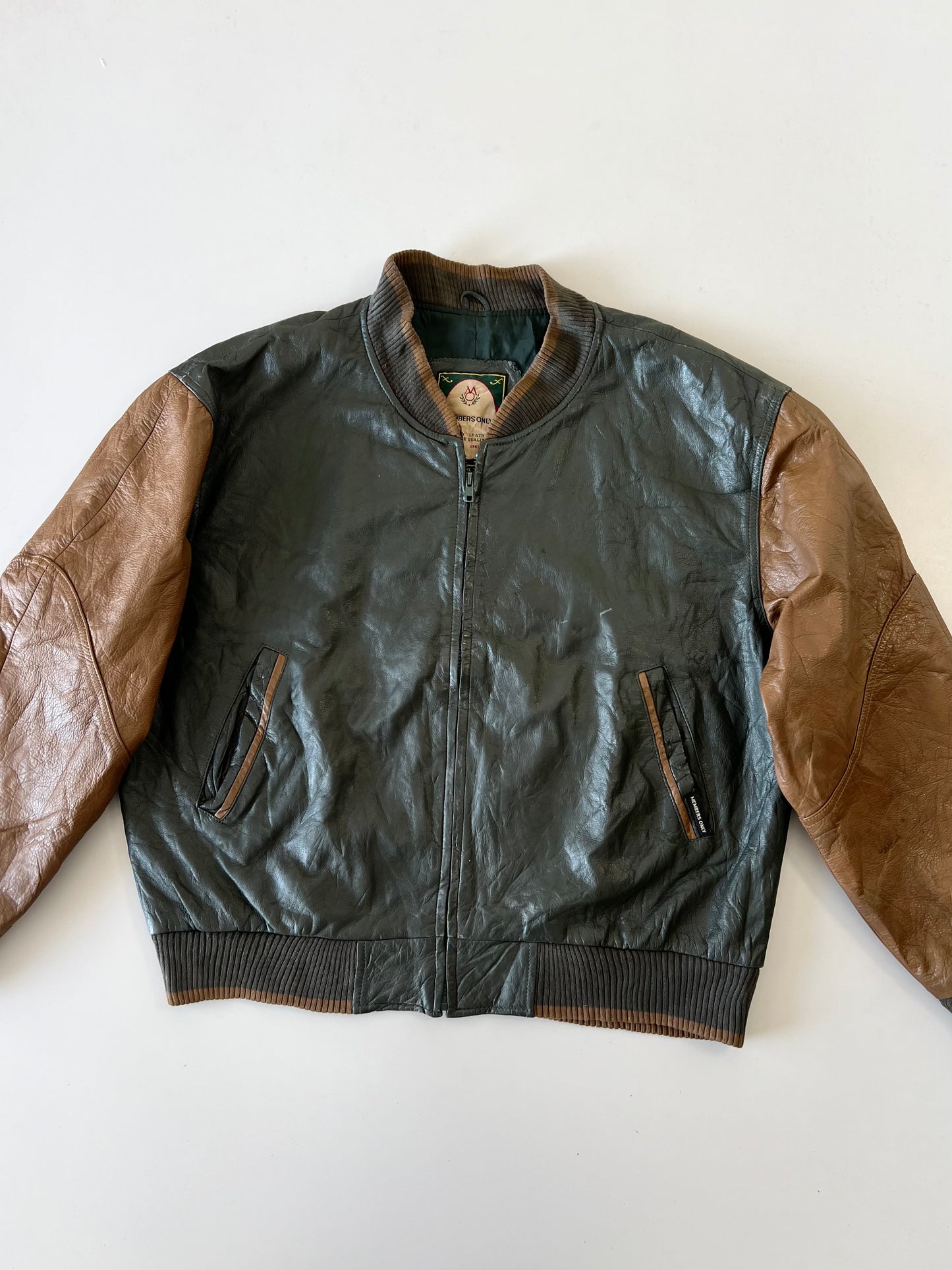 ZSuper Premium Members only Original Leather Jacket (XL)