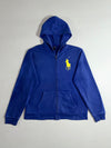 Polo Ralph Lauren | Royal Blue Big Pony Zip Hoodie (M)