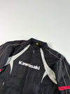 Kawasaki Black Textile Motorcycle Racing Jacket (XL)