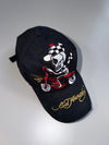 ZEd Hardy Skull Biker Embroidered Cap (Adjustable fit)
