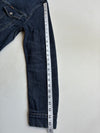 Vintage Energie Dark Wash Denim Trucker Jacket (S)