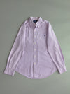 Polo Ralph Lauren Purple Gingham Custom Fit Dress Shirt (L)