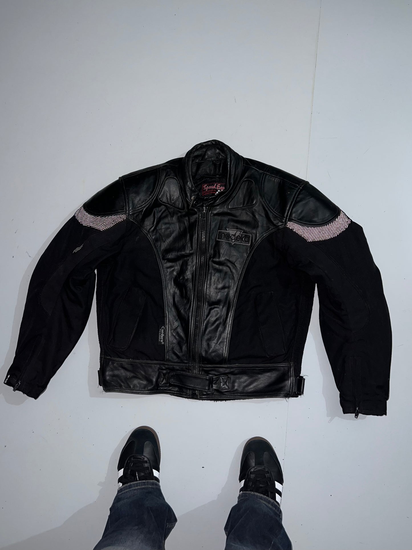 zSuper Premium Original Leather (RARE RACING) Jacket (PADDED) (L)