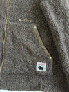 Black Yak Brown Sherpa Fleece Zip Jacket(S)