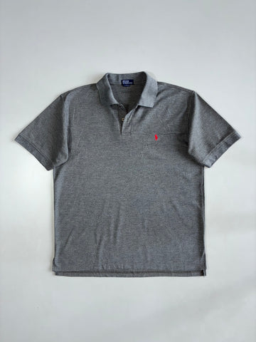 Polo Ralph Lauren Grey Classic Polo T-Shirt (L)