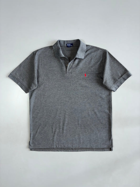 Polo Ralph Lauren Grey Classic Polo T-Shirt (L)