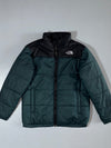 The North Face Colorblock Puffer Jacket – Teal/Black Kid’s. (XS)