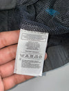 Adidas Climalite 3-Stripe Blue Side Panel Mesh-Lined Black Full-Zip Windbreaker Track Jacket (L/XL)