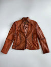 EMC Premium Original Leather Jacket Womens (S)
