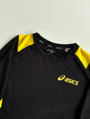 Asics Long Sleeve Training Jersey – Black/Yellow (S)