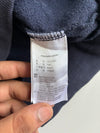 Adidas Originals Navy Sherpa-Lined Hood Trefoil Sleeve Hoodie (S)