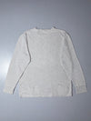 Polo Ralph Lauren Waffle Knit Long Sleeve Thermal Tee  Light Grey (XL)