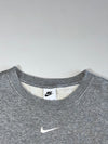 Nike Sportswear Mini Swoosh Oversized Fleece Crewneck Sweatshirt – Heather (L)