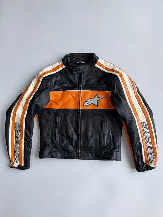 Alpinestars Iconic| Racing Ahead Pure Leather Jacket (PADDED) (M)