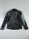 Vintage Horsehide Chrome Hardware Leather Jacket  (M)