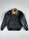 Avirex Type G-1 Shearling Collar Bomber (L/Xl)