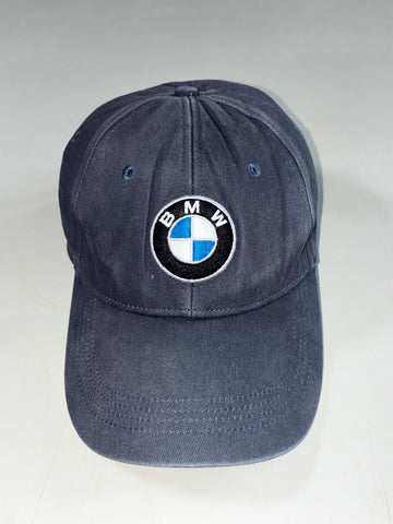 BMW Navy Roundel Logo Baseball Cap – Official Lifestyle Merch, 100% Cotton (Adjustable)