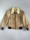 Vintage Premium Original Leather Jacket (Fur Inside)(S/M)