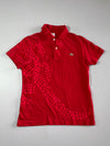 Lacoste x Michael Young "Plastic Polo" Croc Scale Polo – Red (M)