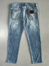 D&G Distressed Light-Wash Jeans (W:32|L:37)