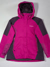 Columbia Omni-Tech Magenta Hooded Jacket women | (L)