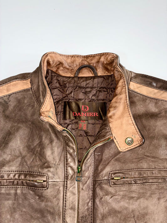 Danier Premium Original Pure Leather Jacket(L/XL)